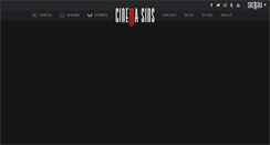 Desktop Screenshot of cinemasins.com