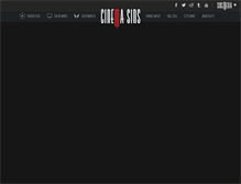 Tablet Screenshot of cinemasins.com